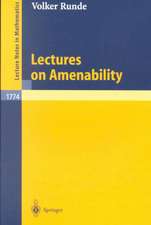 Lectures on Amenability