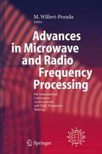 Advances in Microwave and Radio Frequency Processing: Report from the 8th International Conference on Microwave and High-Frequency Heating held in Bayreuth, Germany, September 3-7, 2001