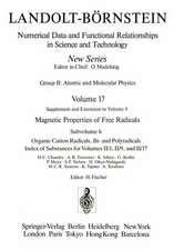 Organic Cation Radicals, Bi- and Polyradicals / Organische Kation-Radikale, Bi- und Polyradikale: Index of Substances for II/1, II/9, and II/17 / Substanzenverzeichnis für II/1, II/9 und II/17