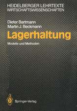 Lagerhaltung: Modelle und Methoden