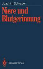 Niere und Blutgerinnung: Blutgerinnungsveränderungen bei akutem Nierenversagen, chronisch terminaler Niereninsuffizienz und nach Nierentransplantationen sowie Auswirkungen therapeutischer Maßnahmen