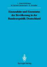 Eisenzufuhr und Eisenstatus der Bevölkerung in der Bundesrepublik Deutschland