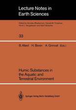 Humic Substances in the Aquatic and Terrestrial Environment: Proceedings of an International Symposium Linköping, Sweden, August 21–23, 1989