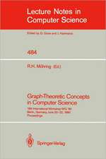 Graph-Theoretic Concepts in Computer Science: 16th International Workshop WG '90, Berlin, Germany, June 20-22, 1990