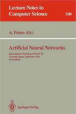 Artificial Neural Networks: International Workshop IWANN '91, Granada, Spain, September 17-19, 1991. Proceedings