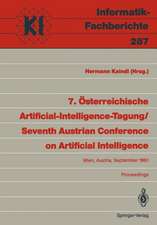 7. Österreichische Artificial-Intelligence-Tagung / Seventh Austrian Conference on Artificial Intelligence: Wien, Austria, 24.–27. September 1991 Proceedings