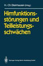 Hirnfunktionsstörungen und Teilleistungsschwächen