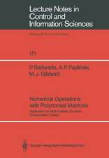 Numerical Operations with Polynomial Matrices: Application to Multi-Variable Dynamic Compensator Design