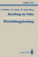 Teil 1 Beziehung im Fokus Teil 2 Weiterbildungsforschung