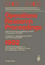 DGOR / ÖGOR: Papers of the 21th Annual Meeting of DGOR in Cooperation with ÖGOR Vorträge der 21. Jahrestagung der DGOR zusammen mit ÖGOR