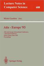 Ada-Europe '93: 12th Ada-Europe International Conference, "Ada Sans Frontieres", Paris, France, June 14-18, 1993. Proceedings