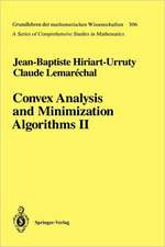 Convex Analysis and Minimization Algorithms II