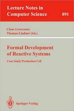 Formal Development of Reactive Systems