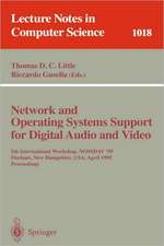 Network and Operating Systems Support for Digital Audio and Video: 5th International Workshop, NOSSDAV '95, Durham, New Hampshire, USA, April 19-21, 1995. Proceedings