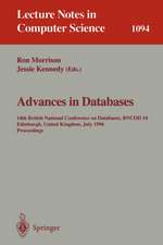 Advances in Databases: 14th British National Conference on Database, BNCOD 14 Edinburgh, UK, July 3 - 5, 1996. Proceedings