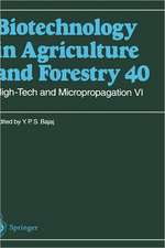 High-Tech and Micropropagation VI