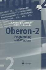 Oberon-2 Programming with Windows