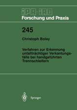 Verfahren zur Erkennung unfallträchtiger Verkantungsfälle bei handgeführten Trennschleifern