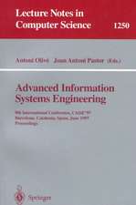 Advanced Information Systems Engineering: 9th International Conference, CAiSE'97, Barcelona, Catalonia, Spain, June 16-20, 1997, Proceedings