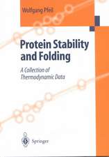 Protein Stability and Folding: A Collection of Thermodynamic Data