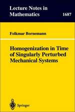 Homogenization in Time of Singularly Perturbed Mechanical Systems