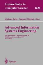 Advanced Information Systems Engineering: 11th International Conference, CAiSE'99, Heidelberg, Germany, June 14-18, 1999, Proceedings