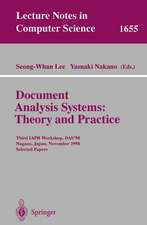 Document Analysis Systems: Theory and Practice: Third IAPR Workshop, DAS'98, Nagano, Japan, November 4-6, 1998, Selected Papers