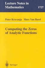 Computing the Zeros of Analytic Functions