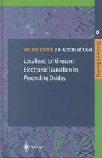 Localized to Itinerant Electronic Transition in Perovskite Oxides