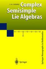 Complex Semisimple Lie Algebras