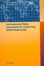 Environmental Policy Instruments for Conserving Global Biodiversity