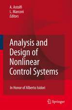 Analysis and Design of Nonlinear Control Systems: In Honor of Alberto Isidori