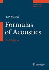 Formulas of Acoustics