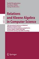 Relations and Kleene Algebra in Computer Science: 10th International Conference on Relational Methods in Computer Science, and 5th International Conference on Applications of Kleene Algebra, RelMiCS/AKA 2008, Frauenwörth, Germany, April 7-11, 2008, Proceedings