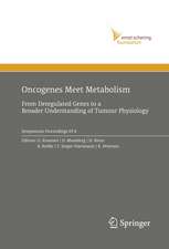 Oncogenes Meet Metabolism: From Deregulated Genes to a Broader Understanding of Tumour Physiology