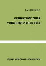 Grundzüge Einer Verkehrspsychologie