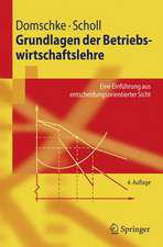 Grundlagen der Betriebswirtschaftslehre: Eine Einführung aus entscheidungsorientierter Sicht