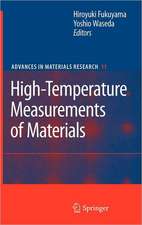 High-Temperature Measurements of Materials