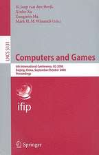 Computers and Games: 6th International Conference, CG 2008 Beijing, China, September 29 - October 1, 2008. Proceedings