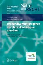 Der Biodiversitätsschaden des Umweltschadensgesetzes