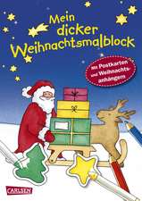 Mein dicker Weihnachtsmalblock