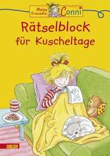 Conni Gelbe Reihe: Rätselblock für Kuscheltage