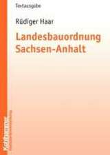 Landesbauordnung Sachsen-Anhalt