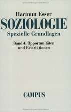 Soziologie. Spezielle Grundlagen 4