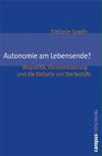 Autonomie am Lebensende?