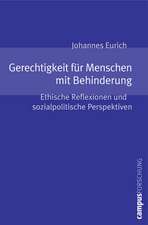 Gerechtigkeit für Menschen mit Behinderung