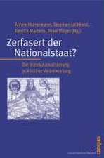 Zerfasert der Nationalstaat?