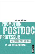 Promotion - Postdoc - Professur