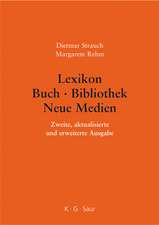 Lexikon Buch - Bibliothek - Neue Medien