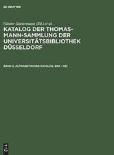 KATALOG THOMAS-MANN-SAMMLUNG BD.2